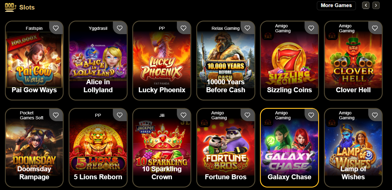 F6 Game Slots Games